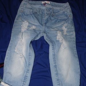 Capri jeans